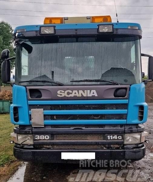 Scania G114 R380 +Combi-Lift Horgos rakodó teherautók