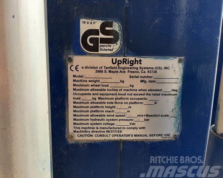UpRight UL25AC Egyéb felvonók és állványok