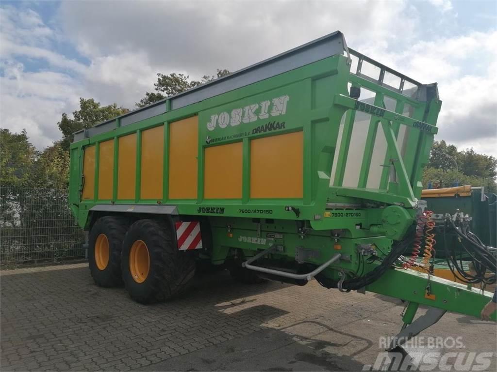 Joskin Drakkar 7600/27D150 Egyéb mezőgazdasági pótkocsik