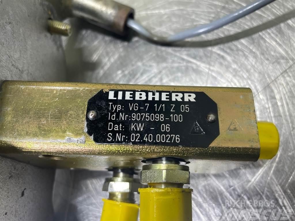 Liebherr A924B-9075098/9198863-Servo valve/Servoventil Hidraulika