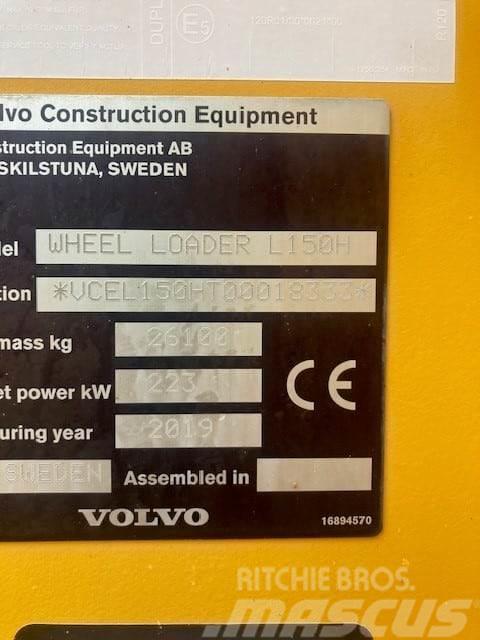 Volvo L150H Gumikerekes homlokrakodók