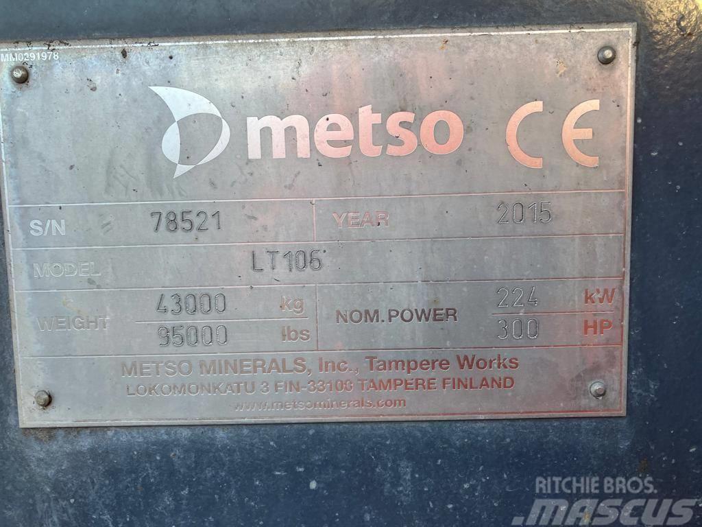 Metso LT 106 Mobil törőgépek