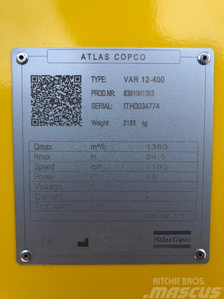 Atlas Copco VAR 12-400 Vízpumpák