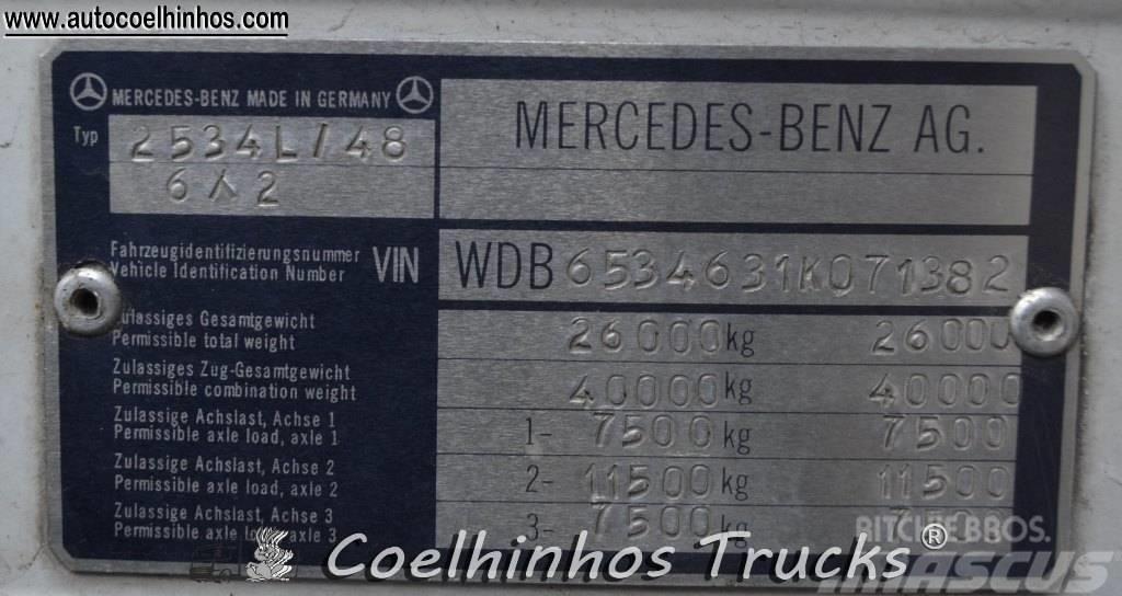 Mercedes-Benz 2534 SK Elhúzható ponyvás