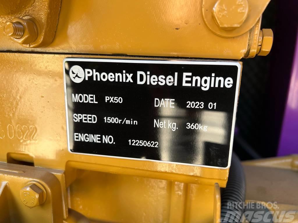 Phoenix PX50 - New / Unused / 45 KVA Dízel áramfejlesztők