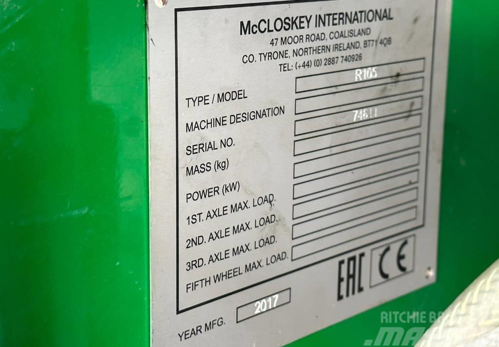 McCloskey R105 Osztályozó berendezések