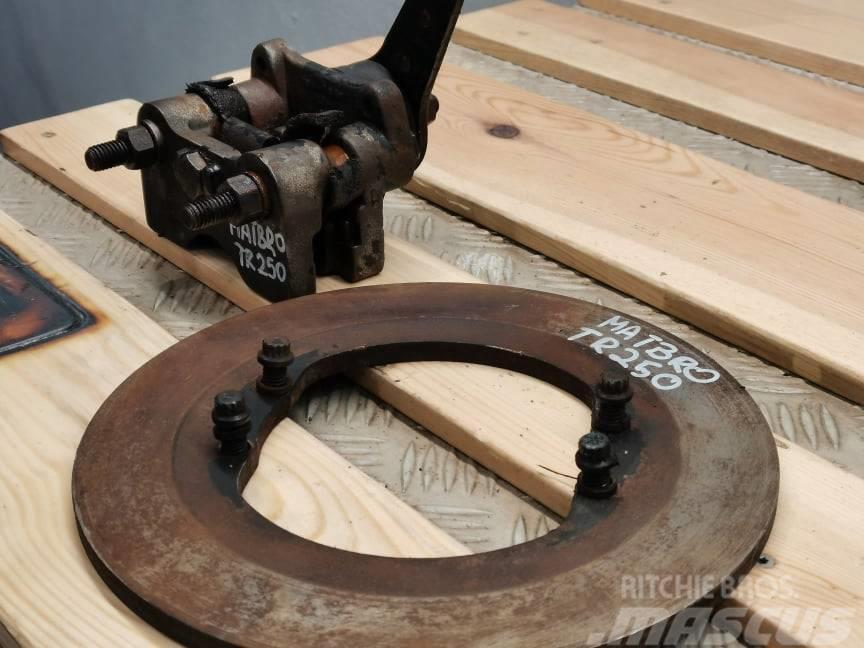 Matbro TR 250 hand brake caliper Fékek