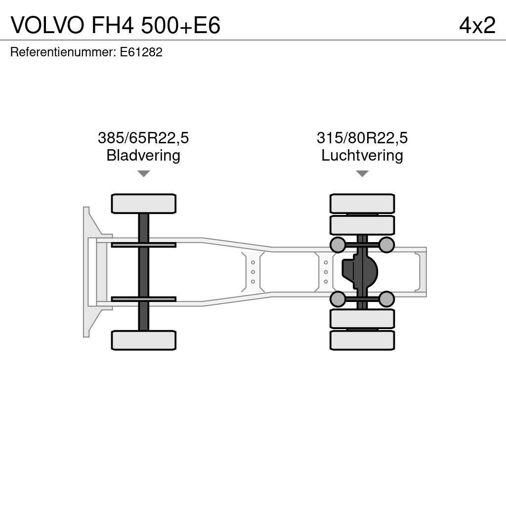 Volvo FH4 500+E6 Nyergesvontatók