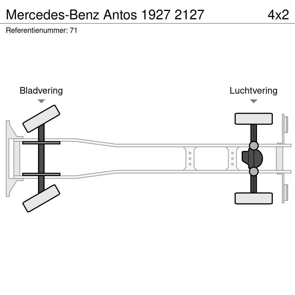 Mercedes-Benz Antos 1927 2127 Dobozos teherautók