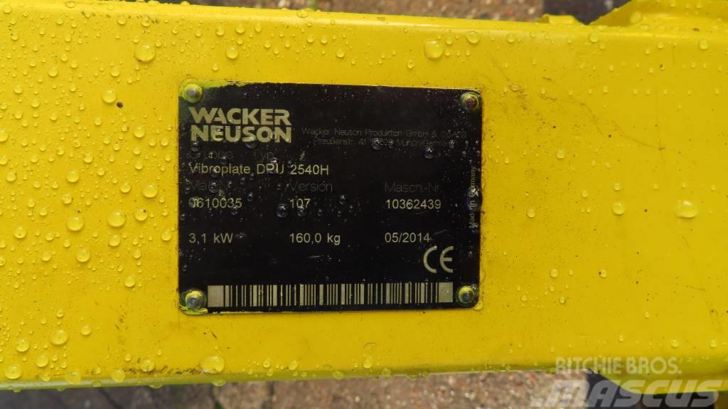 Wacker Neuson dpu 2540h diesel trilplaat/Compactor Plate Vibrátorok