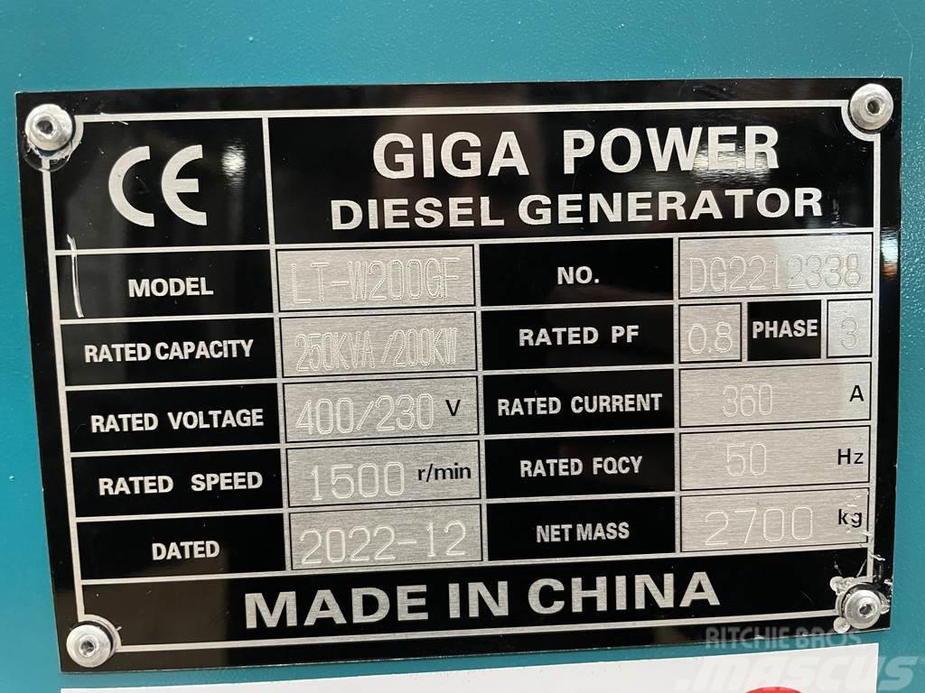  Giga power LT-W200GF 250KVA Silent set Egyéb Áramfejlesztők