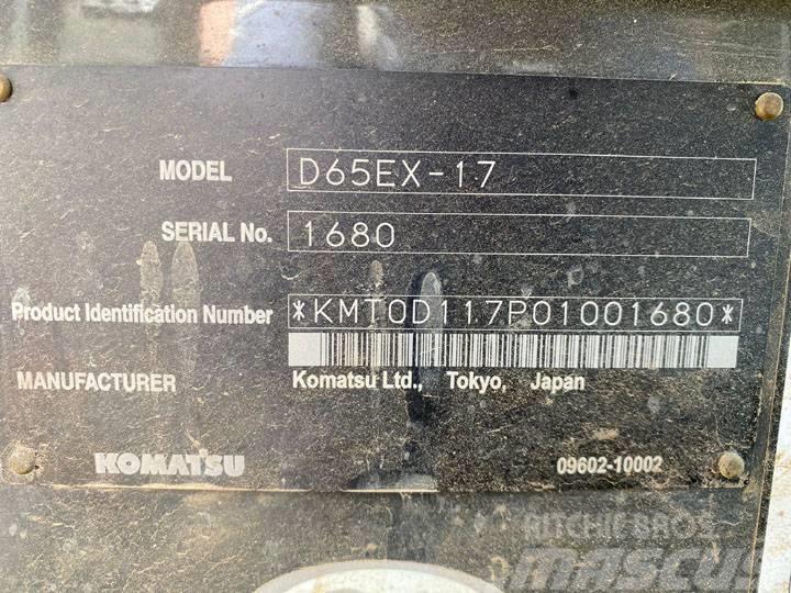 Komatsu D 65 EX-17 lánctalpas dózerek