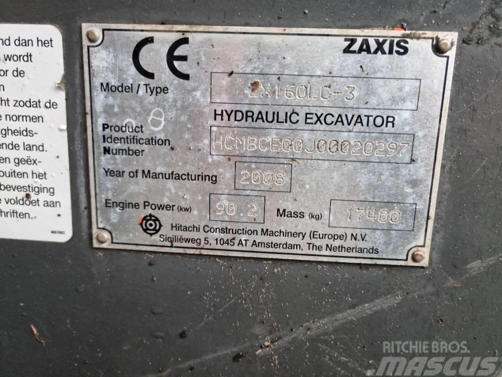 Hitachi ZX 160 Lánctalpas kotrók