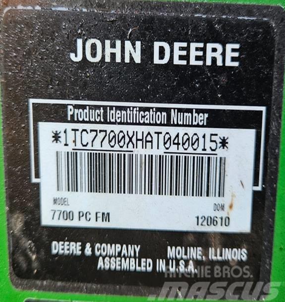 John Deere 7700 Golfpálya fűnyírók