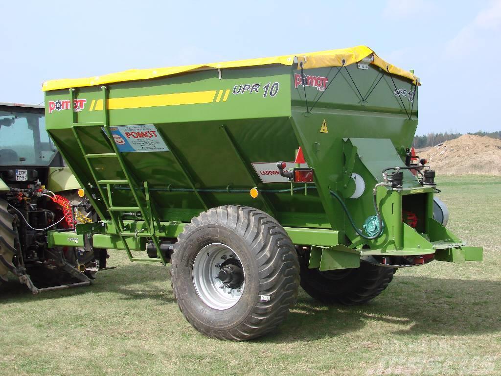 Pomot UPR 10 tones fertilizer and lime spreader, DIRECT Műtrágyaszórók