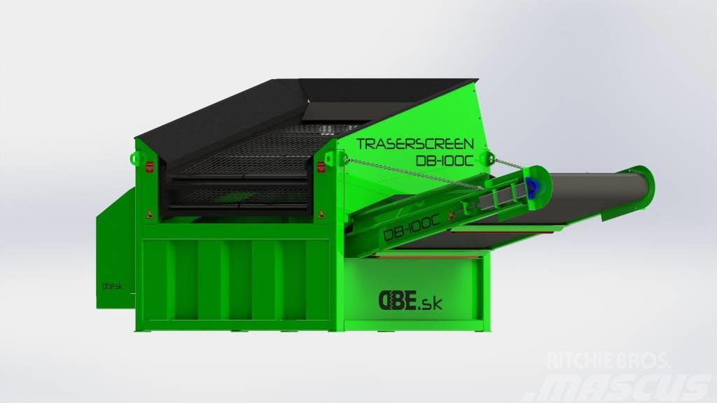 DB Engineering Traserscreen DB-100C Flachdecksiebanlage - 150 t/h Osztályozó berendezések