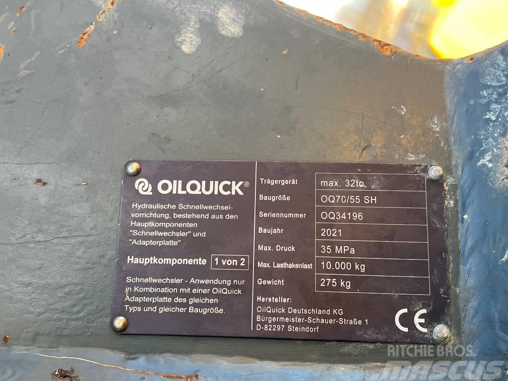 OilQuick OQ70/55 Schnellwechsler Gyors csatlakozók