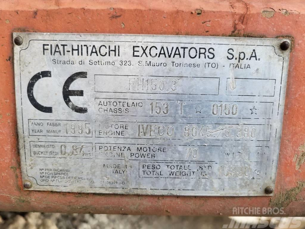 Fiat-Hitachi FH150.3 Lánctalpas kotrók