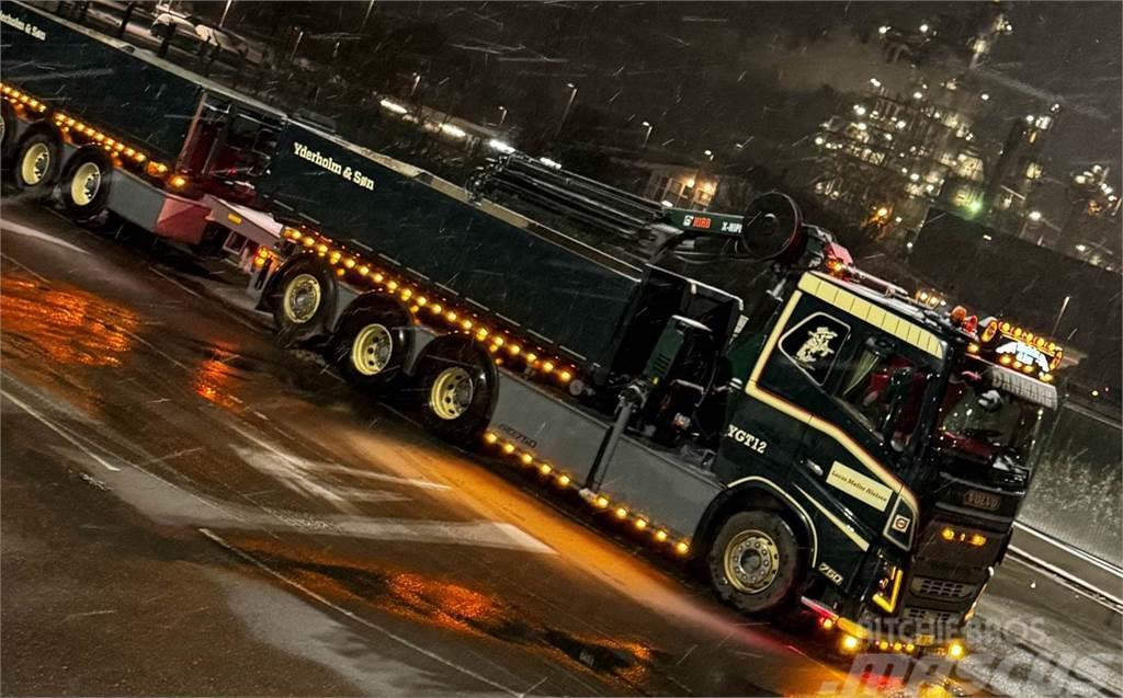 Volvo FH 750 inkl kran og PHV Horgos rakodó teherautók