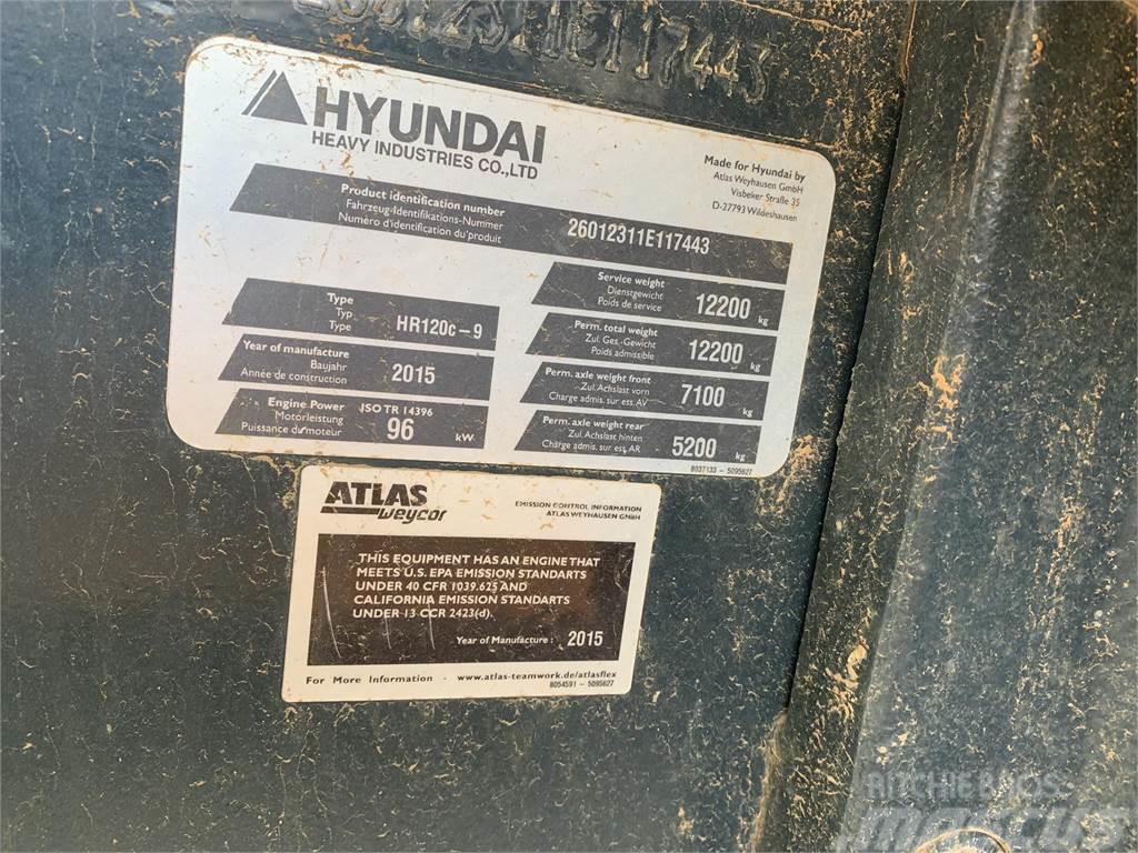 Hyundai HR120C-9 Ikerdobos hengerek