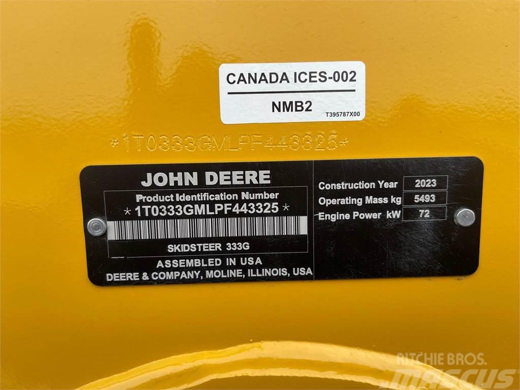 John Deere 333G Erdészeti bozótirtó