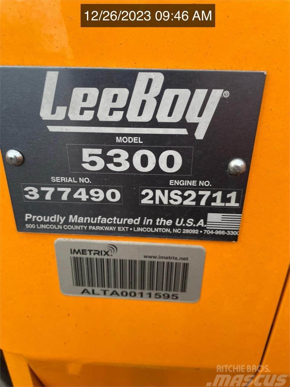 LeeBoy 5300 Aszfalt terítõ gépek