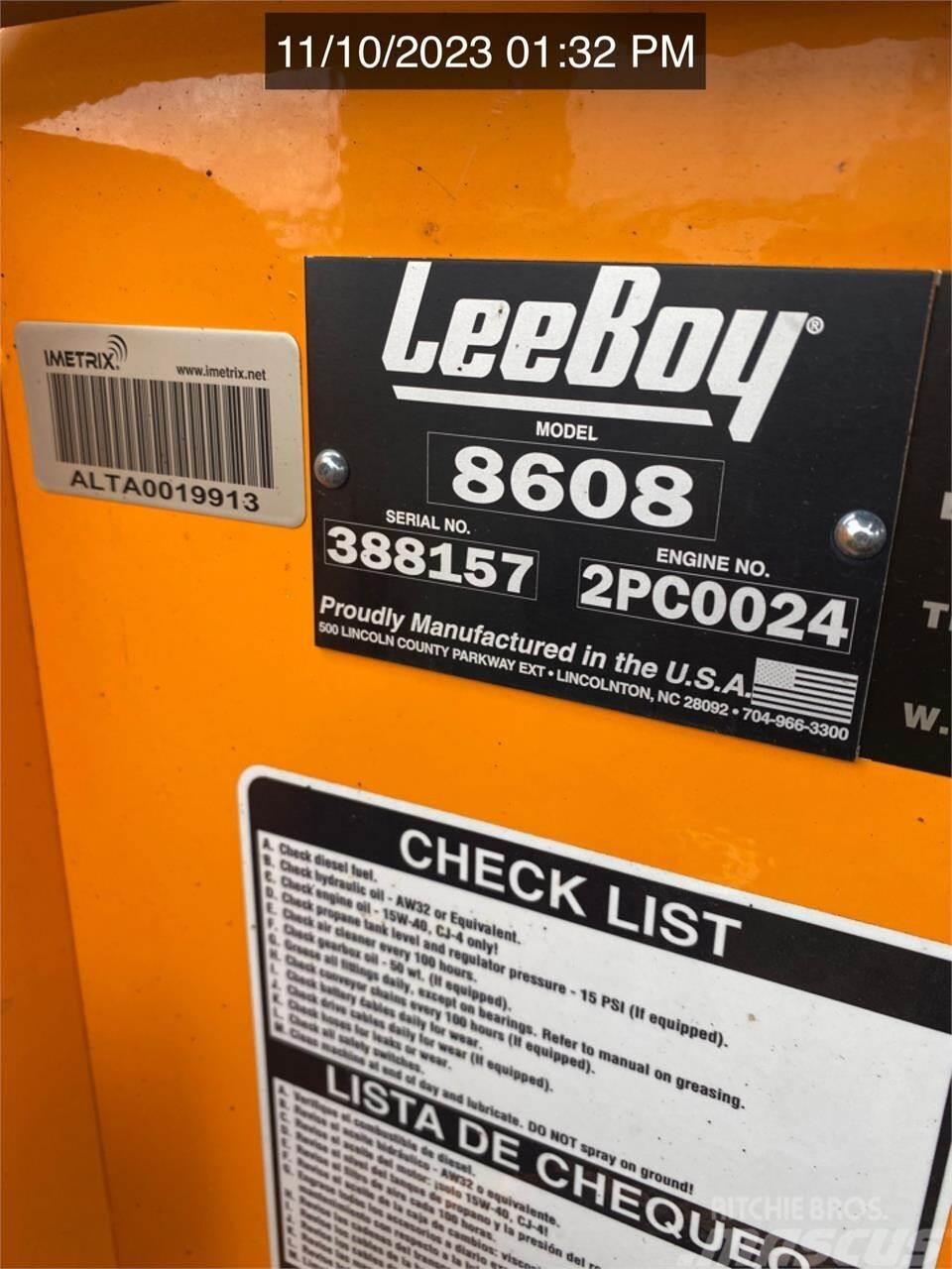 LeeBoy 8608 Aszfalt terítõ gépek