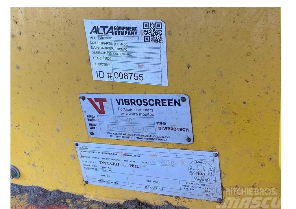 Vibrotech VIBROSCREEN SCM40C Osztályozó berendezések