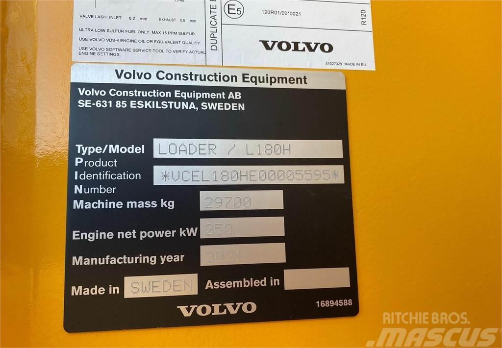 Volvo L180H Gumikerekes homlokrakodók