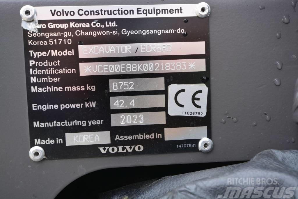 Volvo ECR 88 D Pro Közepes (midi) kotrók 7 t - 12 t