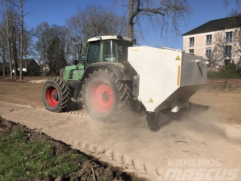  amag Bindemittelstreuer 5 m³ Heckanbau Traktor Aszfalt aprítók