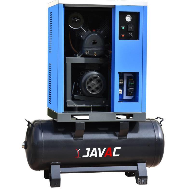 Javac - 5.5 PK tot 10 PK Geluidsarme compressoren Kompresszorok