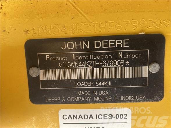 John Deere 544KII Gumikerekes homlokrakodók
