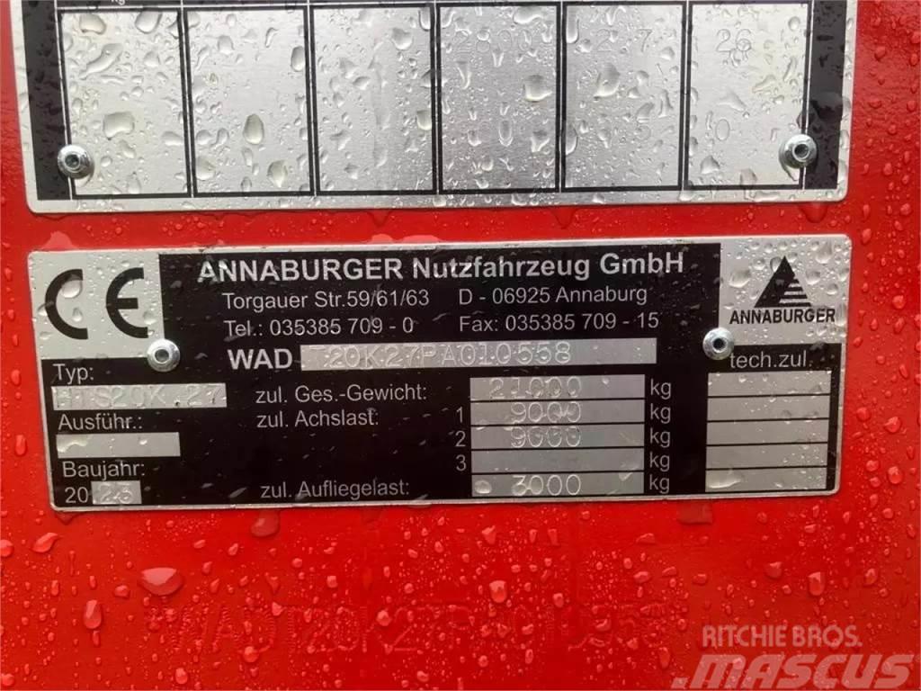 Annaburger HTS 20K.27 Poranyag tartályos
