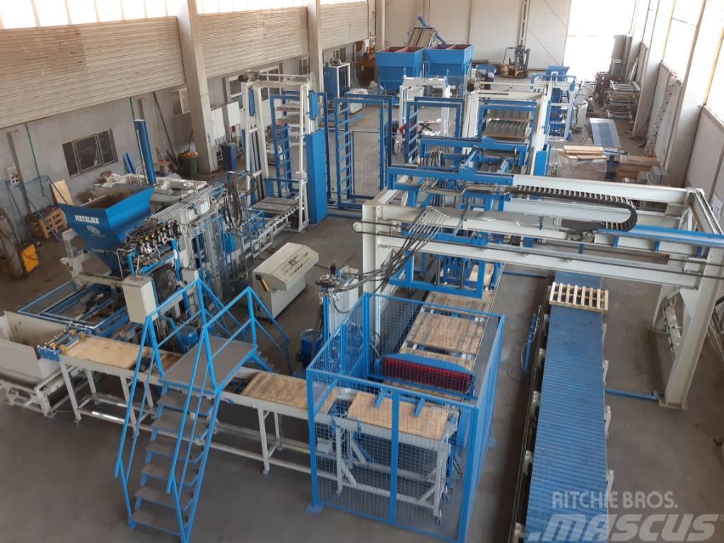 Metalika Concrete Block Manufacturing Plant (Line) Betontörő gépek