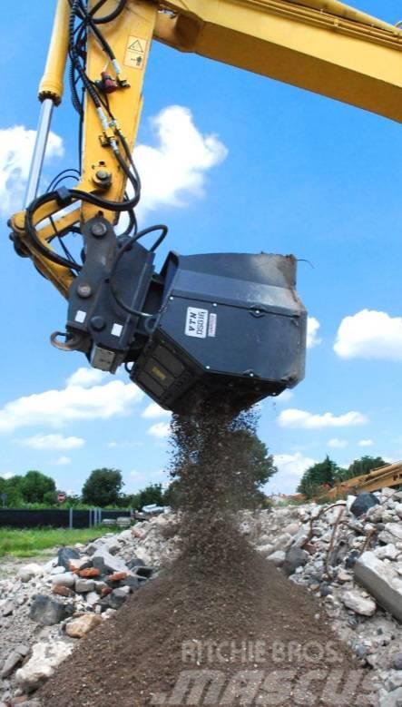 VTN DSG 20 Screening Crushing bucket 1800 kg Rotátoros törőkanalak
