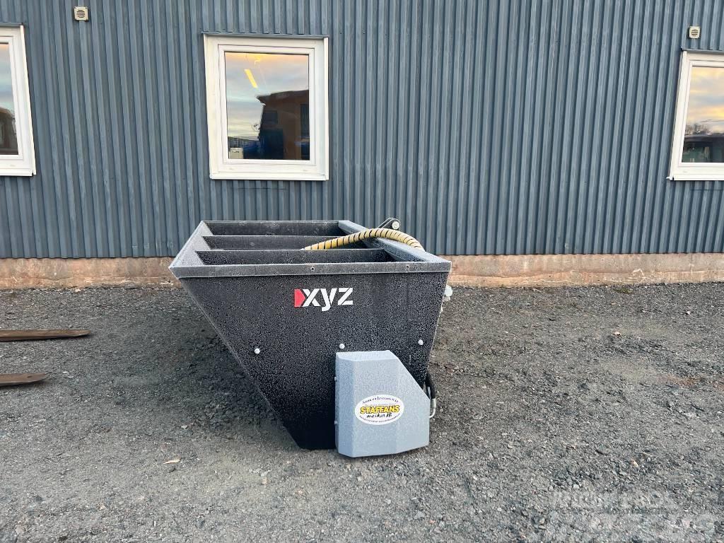 XYZ 2M Sandspridare SMS/3-Punkt Fäste Med Cylinder Homokszórók