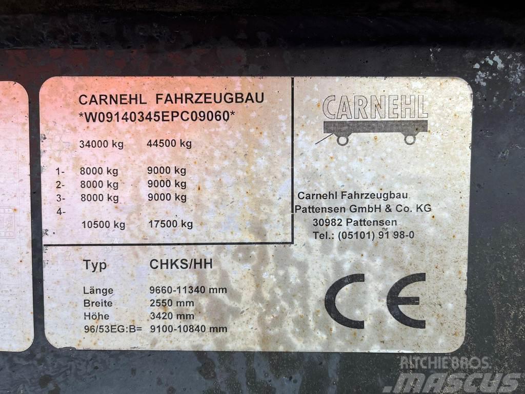 Carnehl CHKS/HH BOX L=7900 mm Billenő félpótkocsik