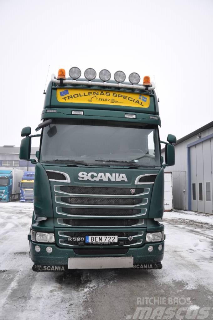 Scania R520 6X2 Nyergesvontatók