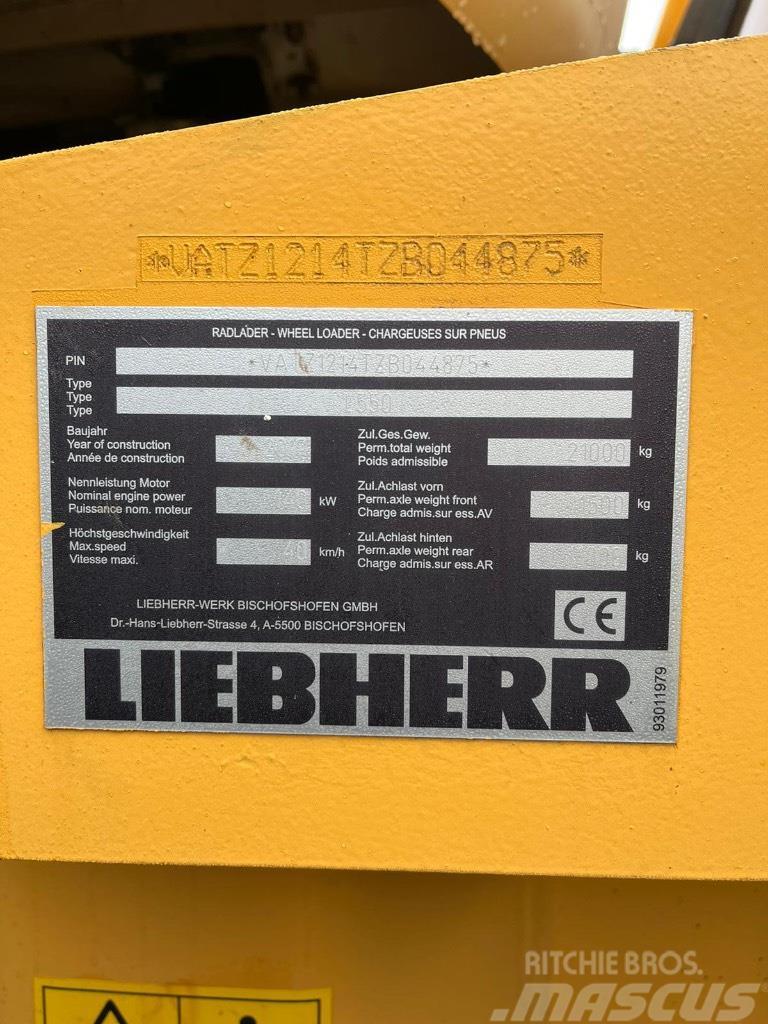 Liebherr L 550 X-Power Gumikerekes homlokrakodók