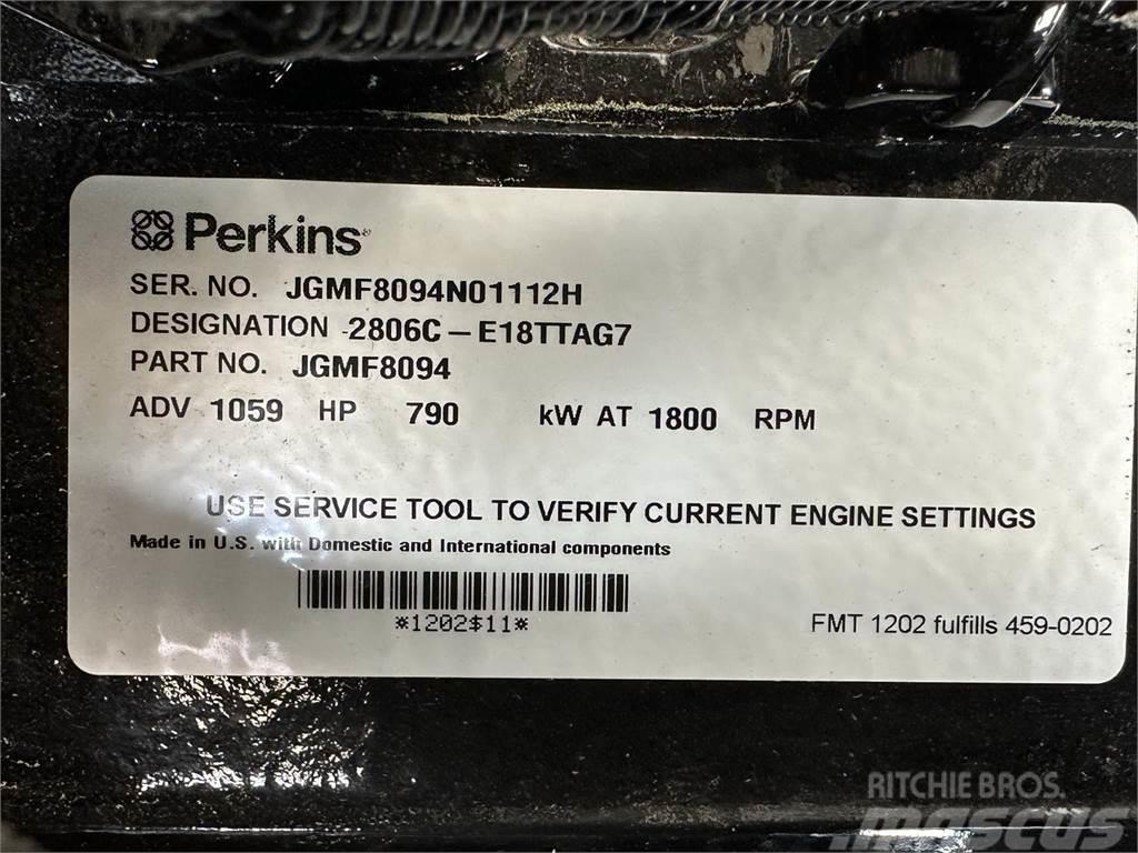 Perkins TD750 Dízel áramfejlesztők