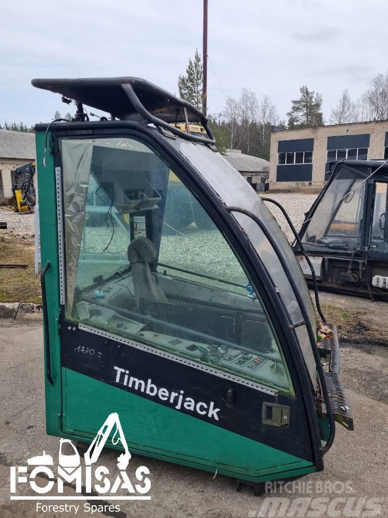 Timberjack 1270C Cab / Cabin Vezetőfülke és belső tartozékok