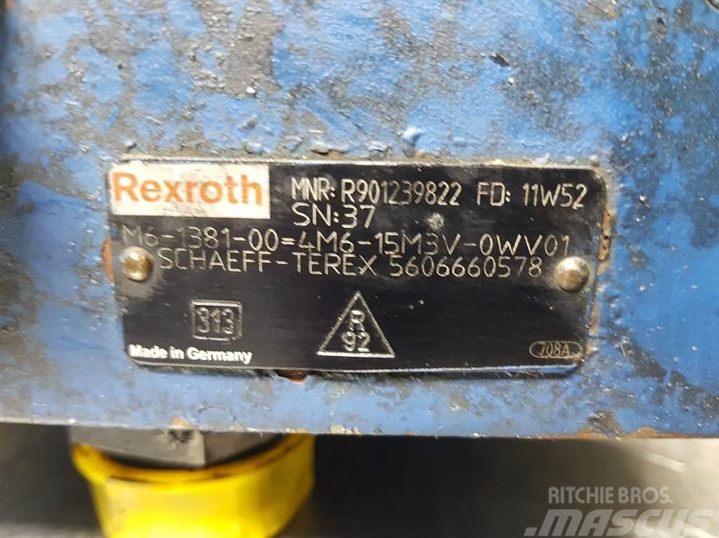 Terex TL260-Rexroth M6-1381-00=4M6-R901239822-Valve Hidraulika