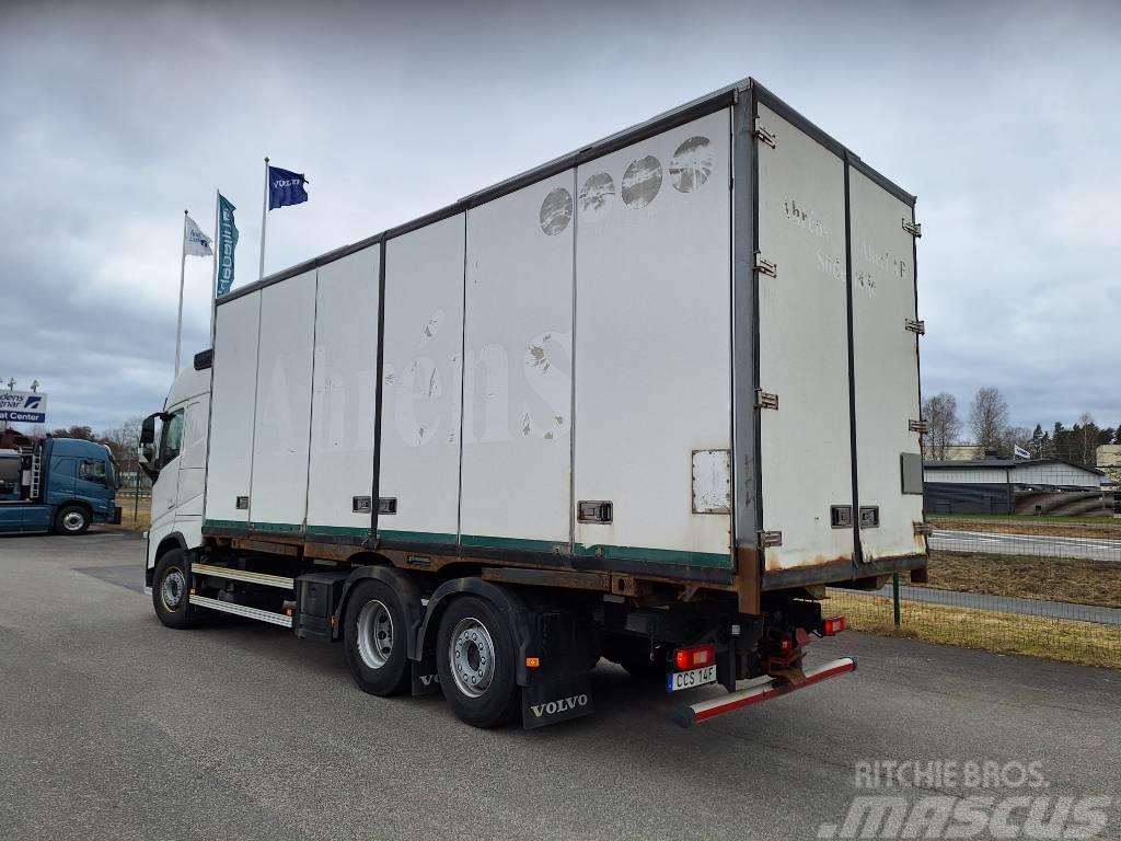 Volvo FH 6x2 Containerrede med Skåp Konténer keretes / Konténeres teherautók
