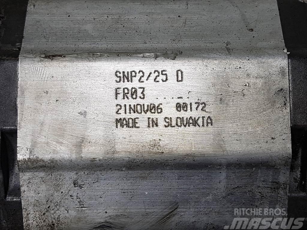 Sauer Danfoss SNW2NN/025RNA6-211.20.305.00-Gearpump/Zahnradpumpe Hidraulika