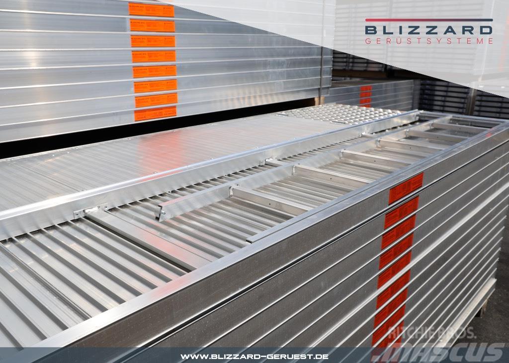 Blizzard S70 545 m² Fassadengerüst neu mit Aluböden Állvány felszerelések