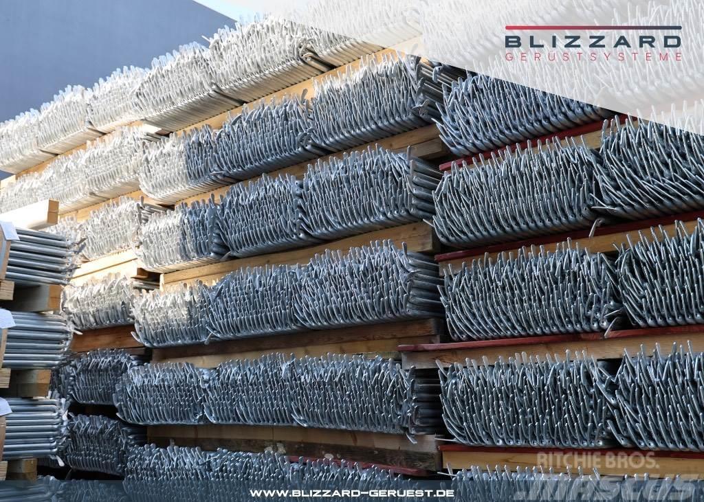 Blizzard S70 545 m² Fassadengerüst neu mit Aluböden Állvány felszerelések