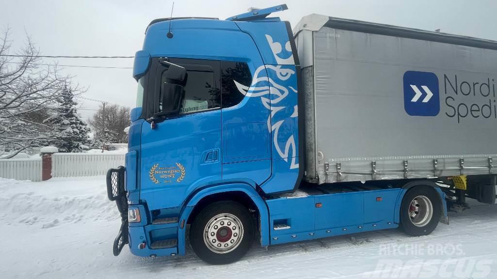 Scania S450, 4x2 / Hydraulic Nyergesvontatók