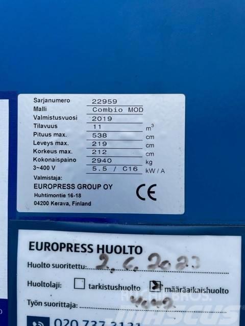 Europress Combio MOD 10 Hulladék kompresszorok