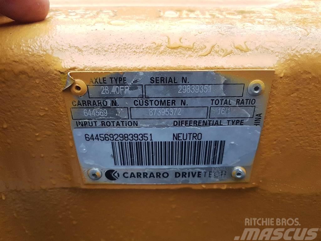 Carraro 28.40FR-644569-Axle/Achse/As Tengelyek